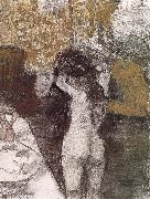 Edgar Degas, After bath